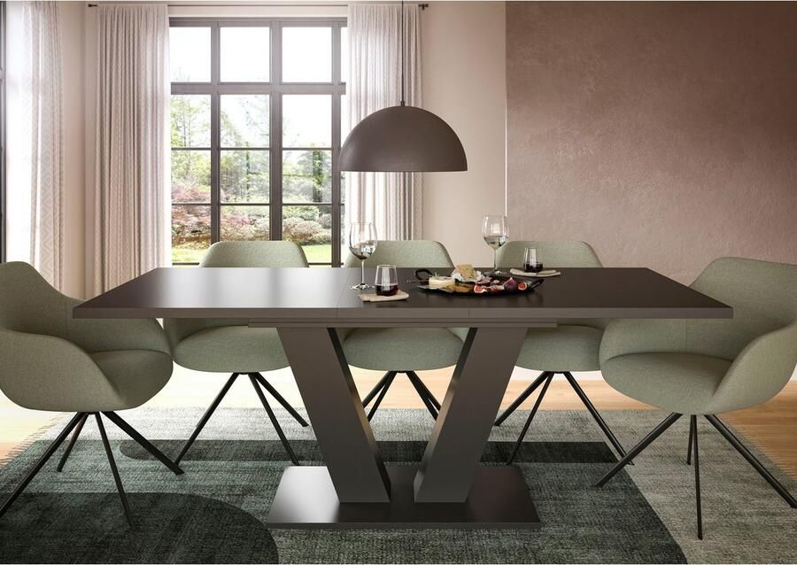 INOSIGN Eettafel Motus uitschuifbaar 150 190 cm inclusief 40 cm inlegplaat (1 stuk) - Foto 6