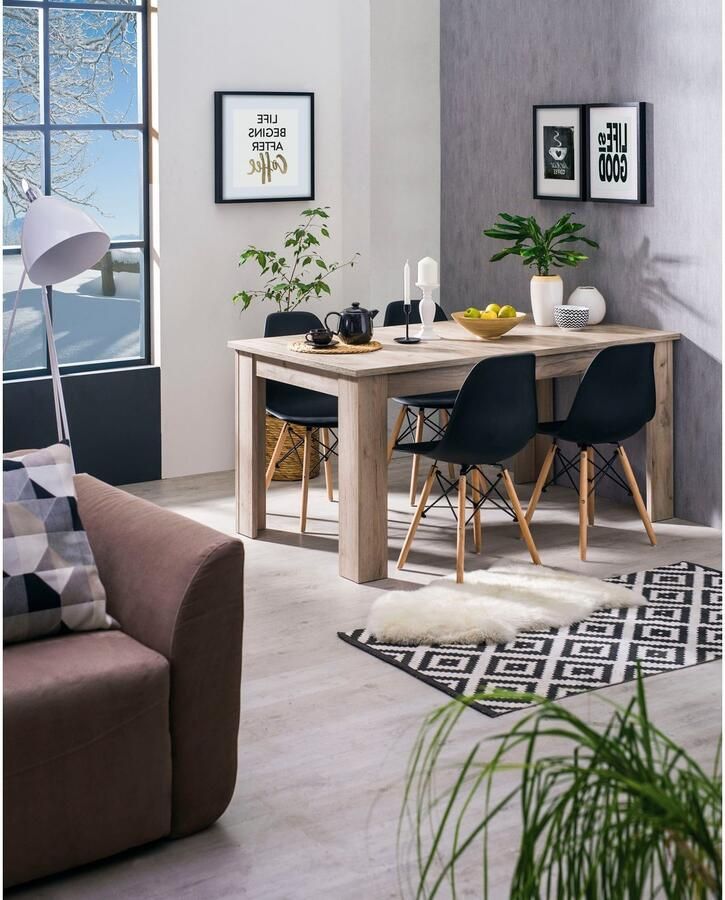 INOSIGN Eettafel OSCAR Te verlengen door inlegblad (40 cm) - Foto 2