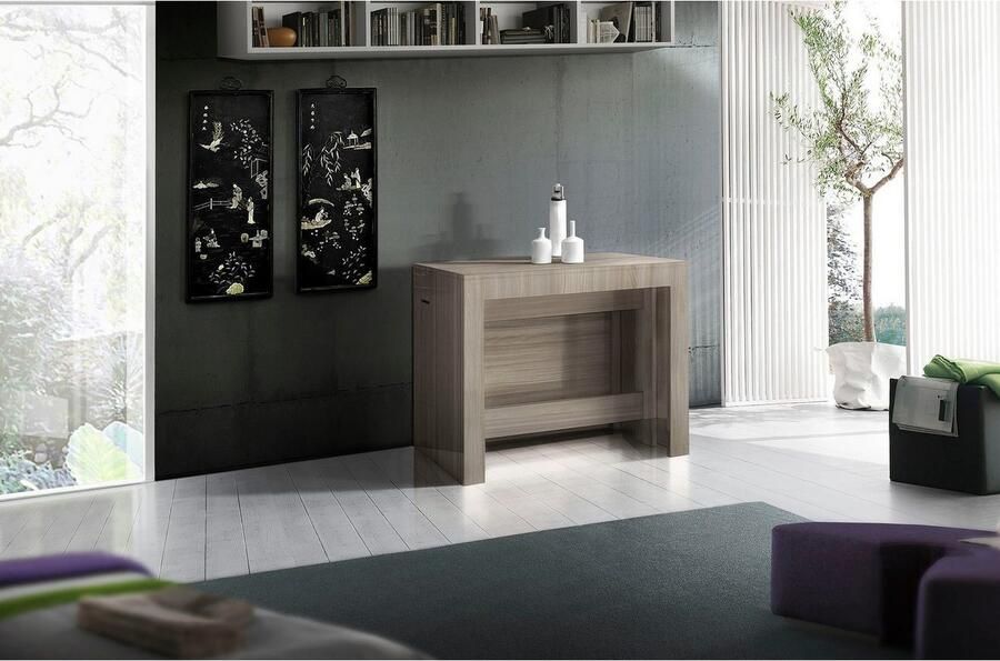 INOSIGN Eettafel Praktika keukentafel salontafel eettafel met uittrekfunctie uittrekbaar van 50 cm naar 300 cm - Foto 3