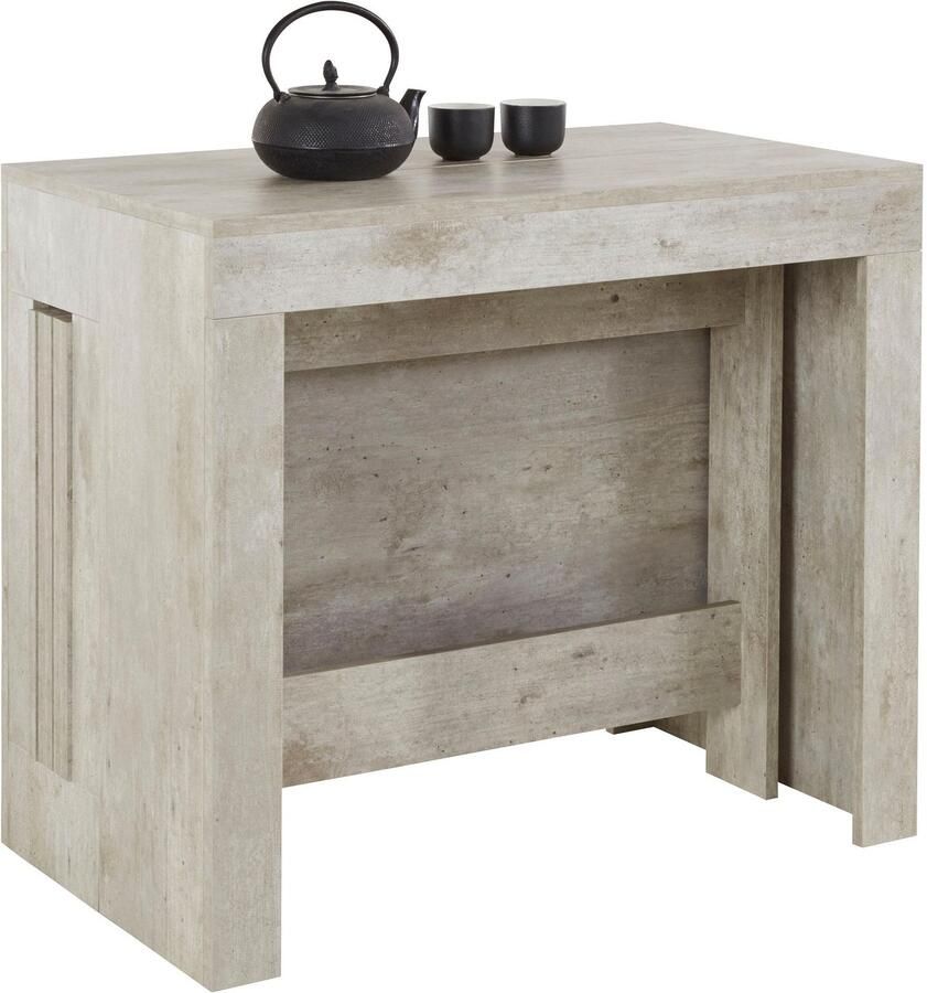 INOSIGN Eettafel Praktika keukentafel salontafel eettafel met uittrekfunctie uittrekbaar van 50 cm naar 300 cm - Foto 2