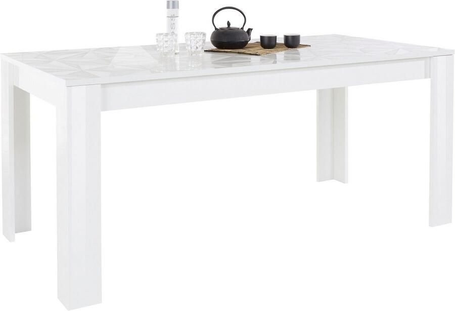 INOSIGN Eettafel Prisma 180x90 cm eettafel uittrekbaar uitbreidbaar tot 228 cm - Foto 3