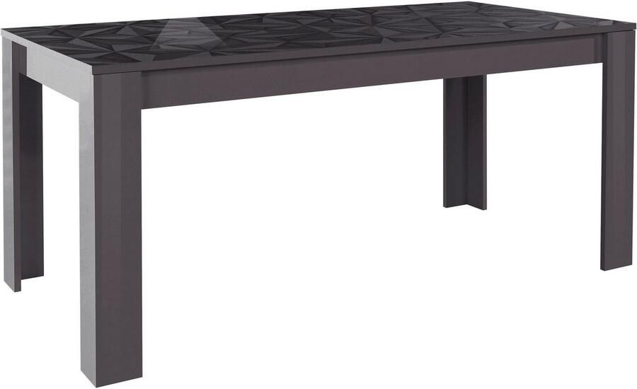 INOSIGN Eettafel Prisma 180x90 cm keukentafel eettafel rechthoekig Tafelblad dikte 22 mm en met elegante zeefdruk kleurkeuze - Foto 3