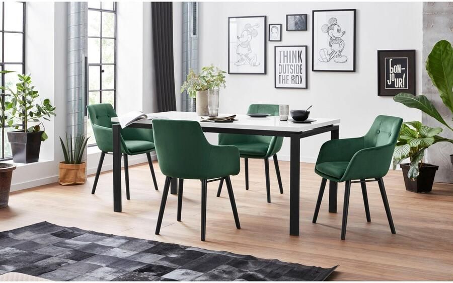 INOSIGN Eettafel Sabine Breedte 120 of 160 cm - Foto 8