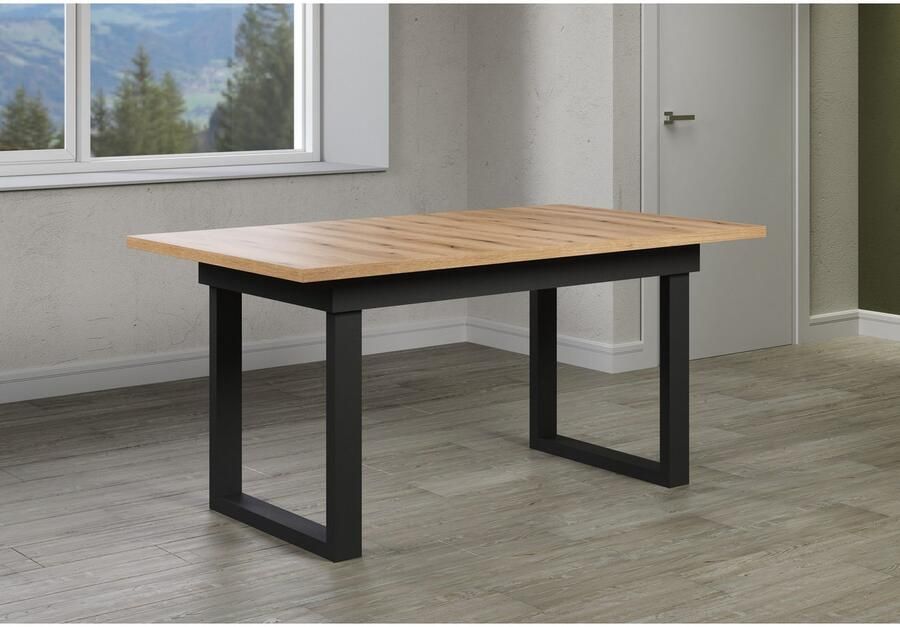 INOSIGN Eettafel Valencia Synchro-uitvoering metalen runners uitschuifbaar tot 200 cm - Foto 3