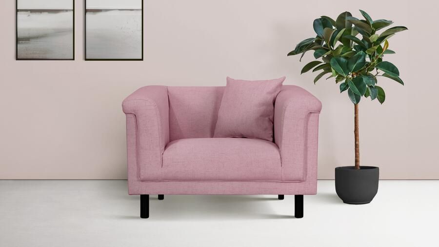INOSIGN Fauteuil AGNIA BxDxH: 100x85x71 cm incl. sierkussens ook in cord en bouclé - Foto 6