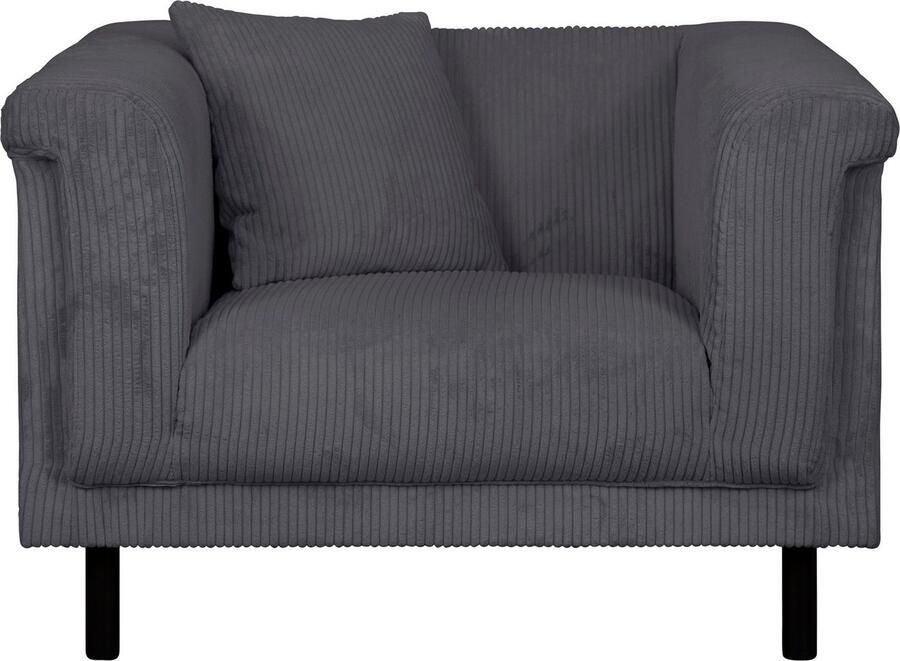 INOSIGN Fauteuil AGNIA BxDxH: 100x85x71 cm incl. sierkussens ook in cord en bouclé - Foto 3