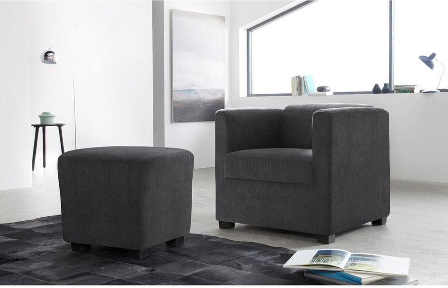 INOSIGN Fauteuil Bob Cocktailfauteuil Clubfauteuil Loungefauteuil (set) - Foto 4