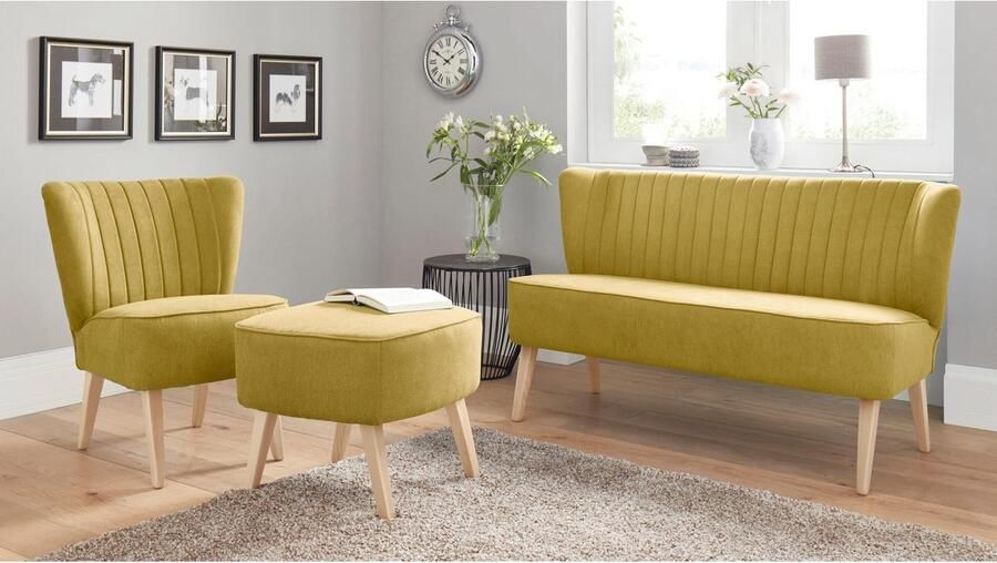 INOSIGN Fauteuil Campi verkrijgbaar in verschillende kleuren kan overal in de kamer worden geplaatst (set) - Foto 2