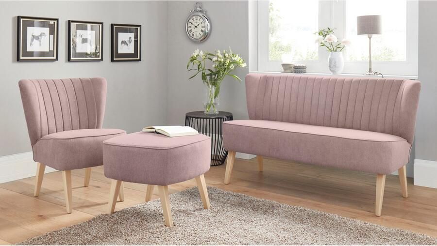 INOSIGN Fauteuil Campi verkrijgbaar in verschillende kleuren kan overal in de kamer worden geplaatst (set)