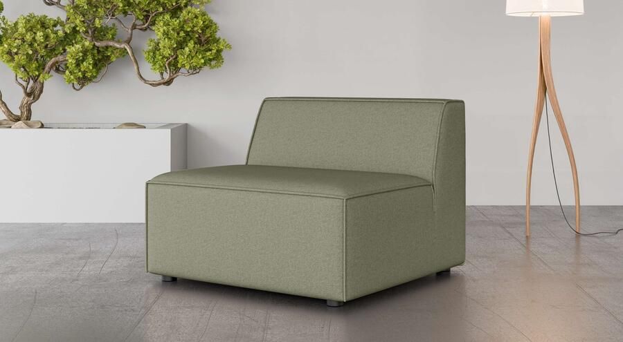 INOSIGN Fauteuil Comfortabele stoel Cavan afmetingen BxDxH: 90x90x72 cm - Foto 5