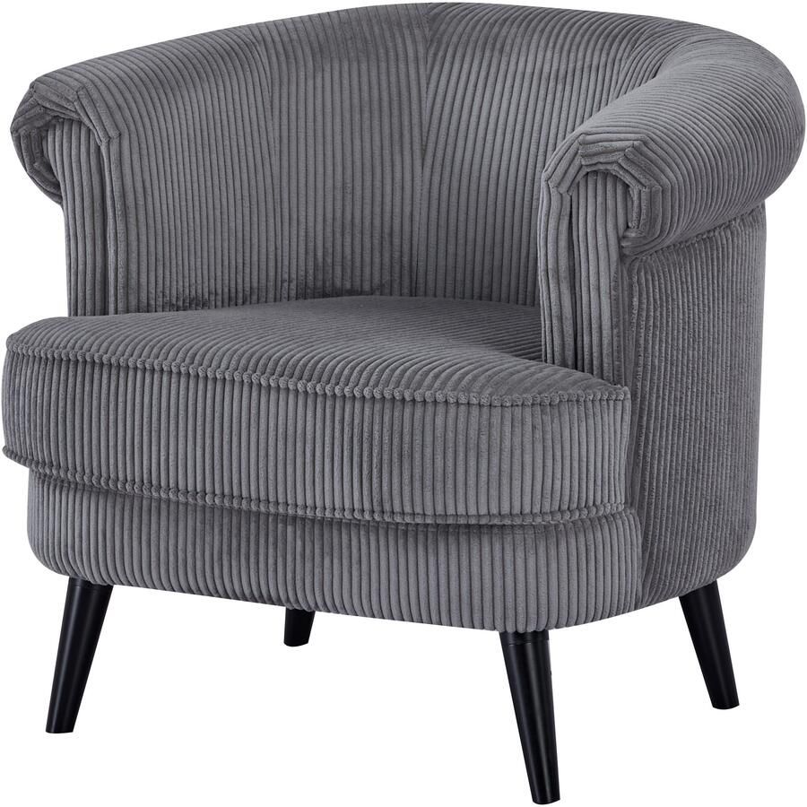 INOSIGN Fauteuil HUTSELL in Cord en Weefstof TV-stoel of Relax-stoel - Foto 8