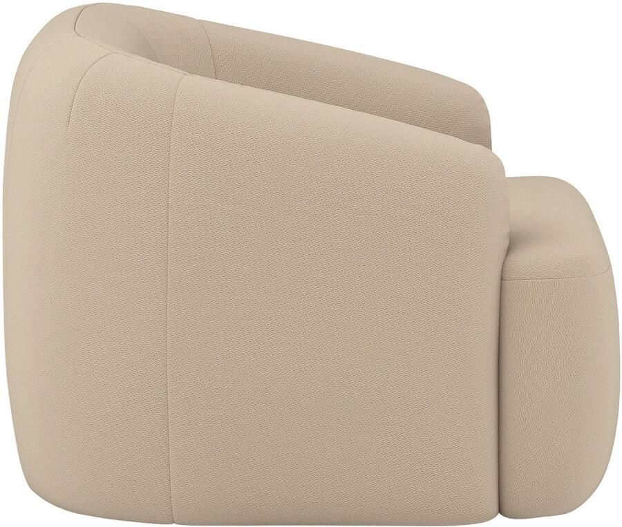 INOSIGN Fauteuil Nergal BxDxH 120x110x81 cm Grote fauteuil met golfondersteuning in verschillende kleuren - Foto 3