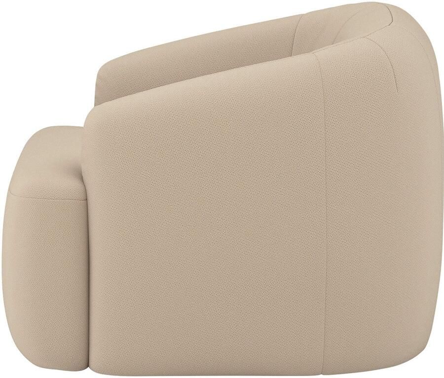 INOSIGN Fauteuil Nergal BxDxH 120x110x81 cm Grote fauteuil met golfondersteuning in verschillende kleuren - Foto 2