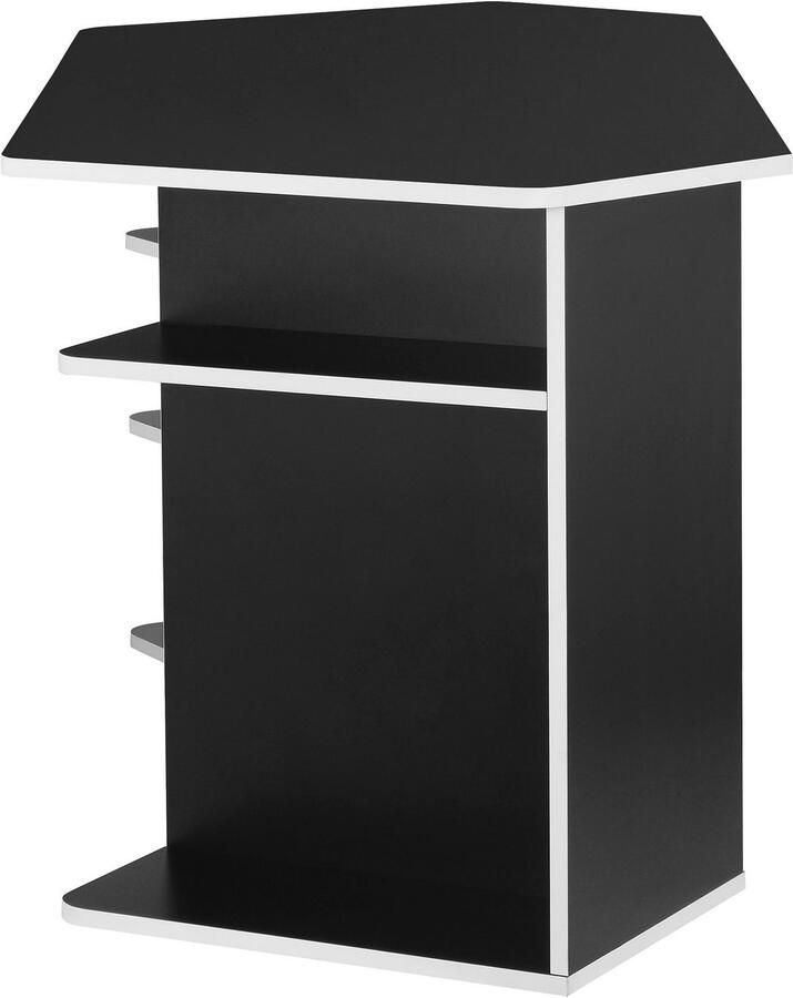 INOSIGN Gamingtafel Game Computertisch Hoekbureau tower-vak kabeldoorvoer asymmetrisch ontwerp breedte 180 cm - Foto 2
