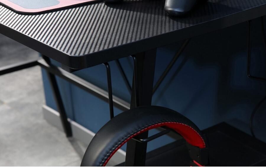 INOSIGN Gamingtafel STREAKY bureau pc-bureau kabeldoorvoer 2 hoofdtelefoonhaken - Foto 19