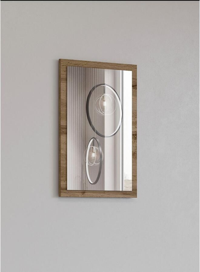 INOSIGN Garderobespiegel Cross Breedte 40-60 cm moderne halspiegel verticaal of horizontaal hangend - Foto 2