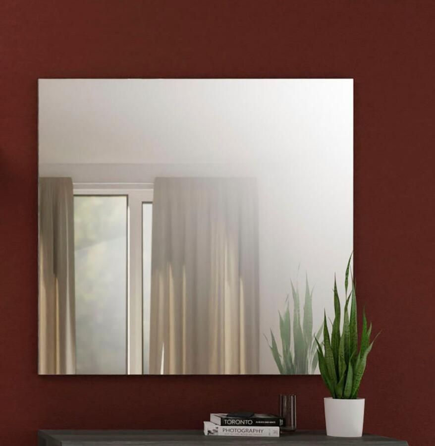 INOSIGN Garderobespiegel Siena B x H x D ca.: 90 x 87 x 2 cm inclusief Montagemateriaal (1 stuk)