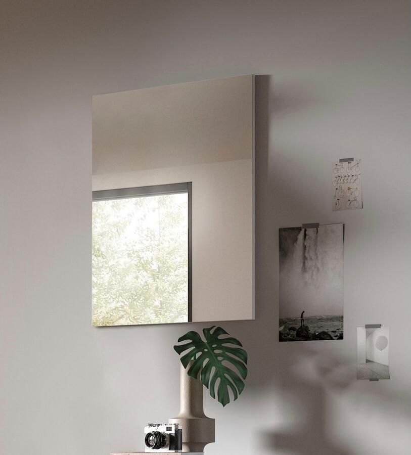 INOSIGN Garderobespiegel Valhe Breedte 55 cm inclusief Materiaal voor Wandmontage Spiegel wandspiegel gangspiegel halspiegel spiegelpaneel - Foto 2