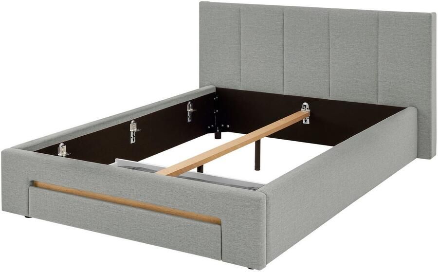 INOSIGN Gestoffeerd bed CiTY GiRON bedframe met bedlade gestoffeerd opbergbed met hondenbed of opberglade bekleding van corduroy of linnenlook - Foto 8
