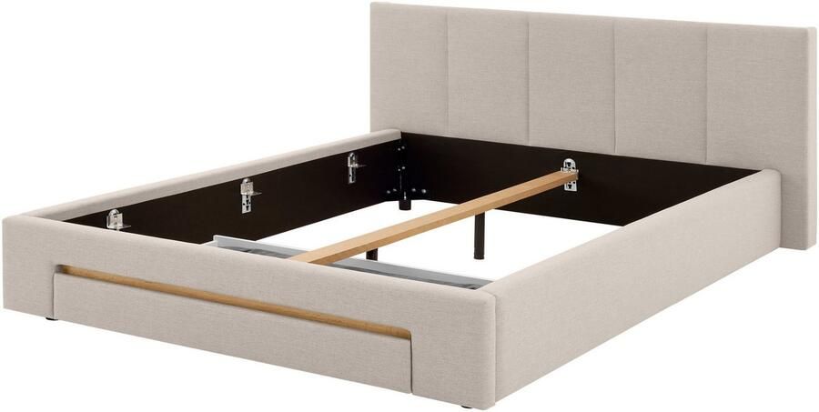 INOSIGN Gestoffeerd bed CiTY GiRON bedframe met bedlade gestoffeerd opbergbed met hondenbed of opberglade bekleding van corduroy of linnenlook - Foto 8