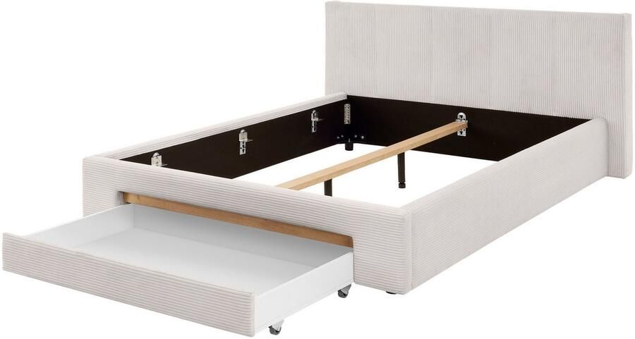 INOSIGN Gestoffeerd bed CiTY GiRON bedframe met bedlade gestoffeerd opbergbed met hondenbed of opberglade bekleding van corduroy of linnenlook - Foto 7