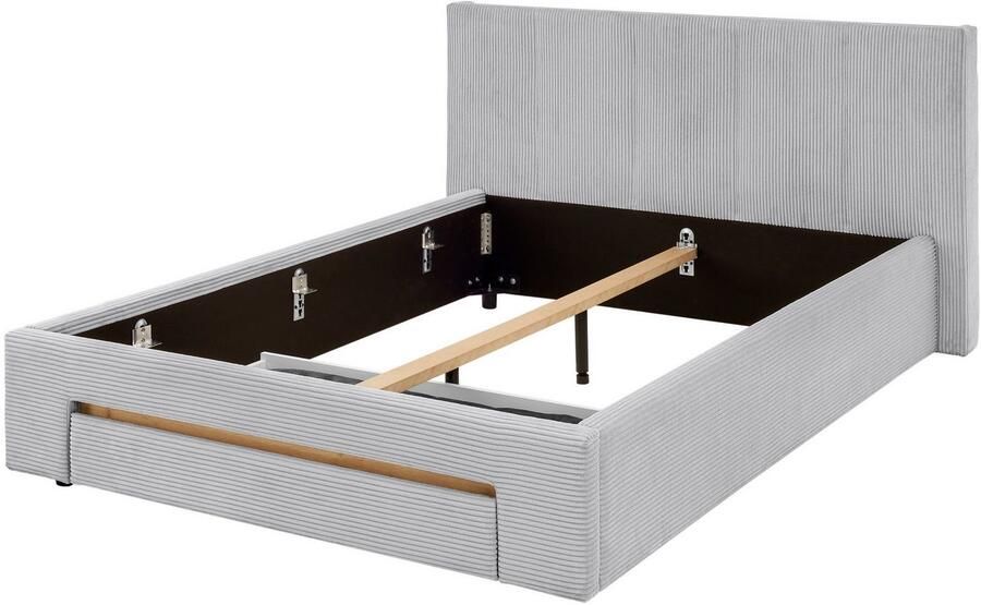 INOSIGN Gestoffeerd bed CiTY GiRON bedframe met bedlade gestoffeerd opbergbed met hondenbed of opberglade bekleding van corduroy of linnenlook - Foto 10