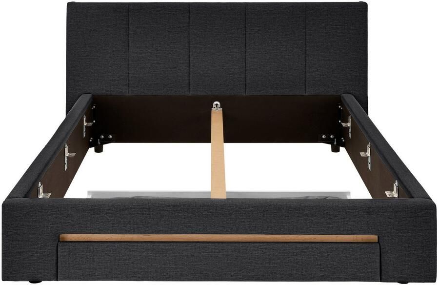 INOSIGN Gestoffeerd bed CiTY GiRON bedframe met bedlade gestoffeerd opbergbed met hondenbed of opberglade bekleding van corduroy of linnenlook - Foto 6
