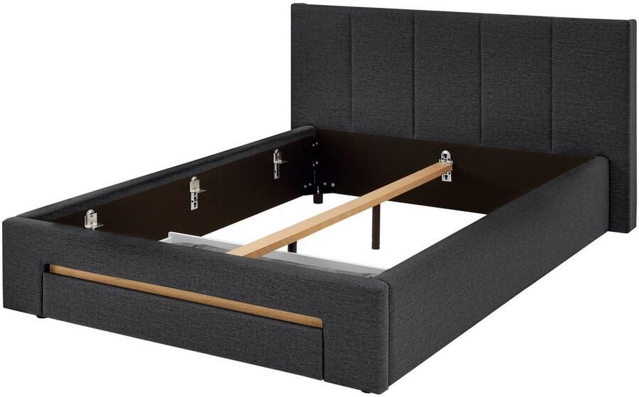 INOSIGN Gestoffeerd bed CiTY GiRON bedframe met bedlade gestoffeerd opbergbed met hondenbed of opberglade bekleding van corduroy of linnenlook - Foto 10
