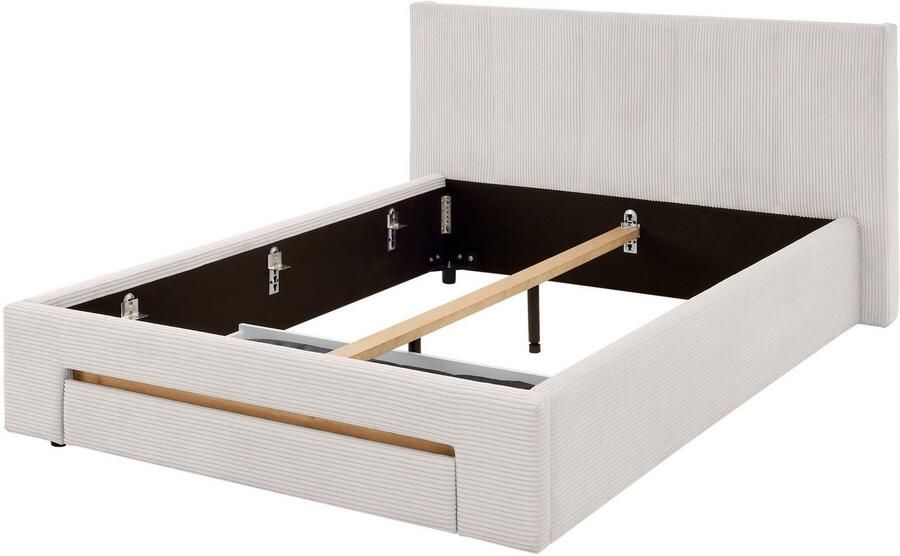 INOSIGN Gestoffeerd bed CiTY GiRON bedframe met bedlade gestoffeerd opbergbed met hondenbed of opberglade bekleding van corduroy of linnenlook - Foto 9