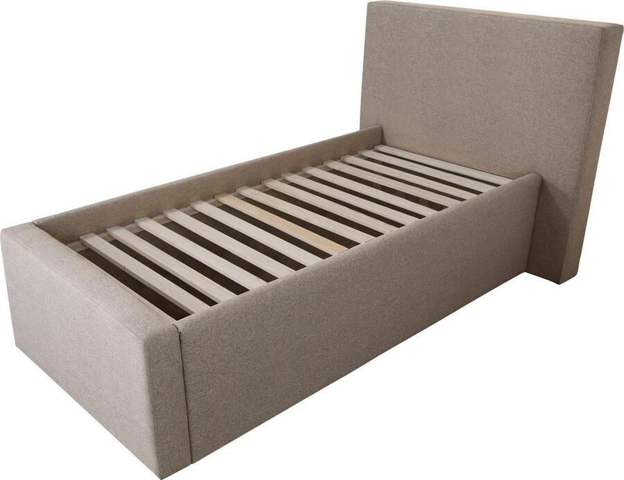 INOSIGN Gestoffeerd bed DALINA rechtlijnig hoofdbord in 5 breedten ook in 220 cm lengte - Foto 3