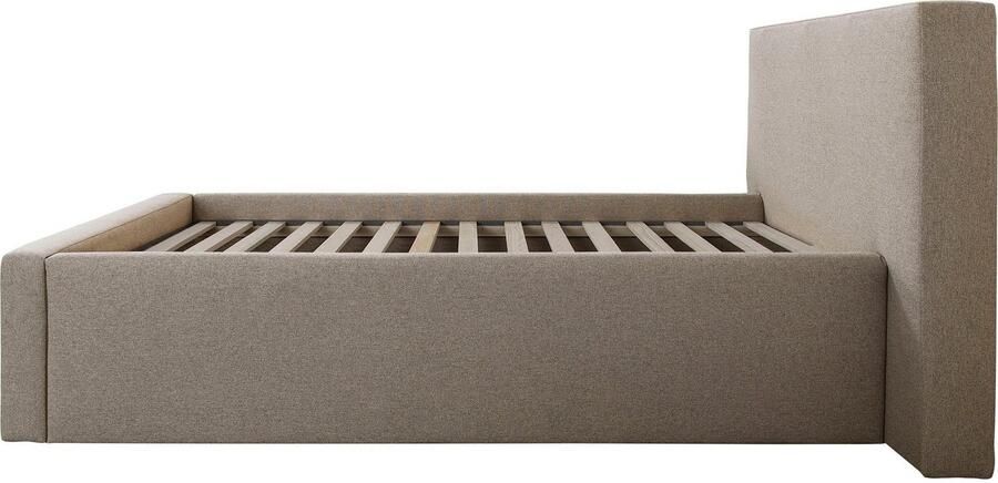 INOSIGN Gestoffeerd bed DALINA rechtlijnig hoofdbord in 5 breedten ook in 220 cm lengte - Foto 8