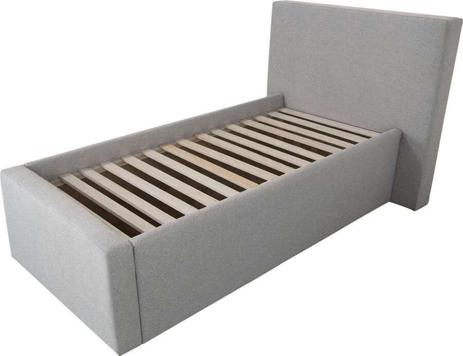 INOSIGN Gestoffeerd bed DALINA rechtlijnig hoofdbord in 5 breedten ook in 220 cm lengte - Foto 3