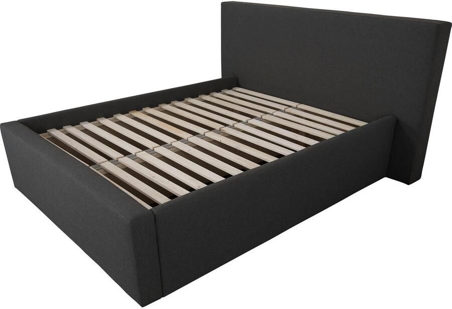 INOSIGN Gestoffeerd bed DALINA rechtlijnig hoofdbord in 5 breedten ook in 220 cm lengte - Foto 5