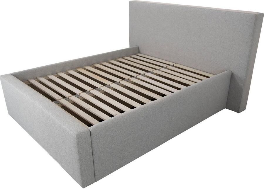 INOSIGN Gestoffeerd bed DALINA rechtlijnig hoofdbord in 5 breedten ook in 220 cm lengte - Foto 4