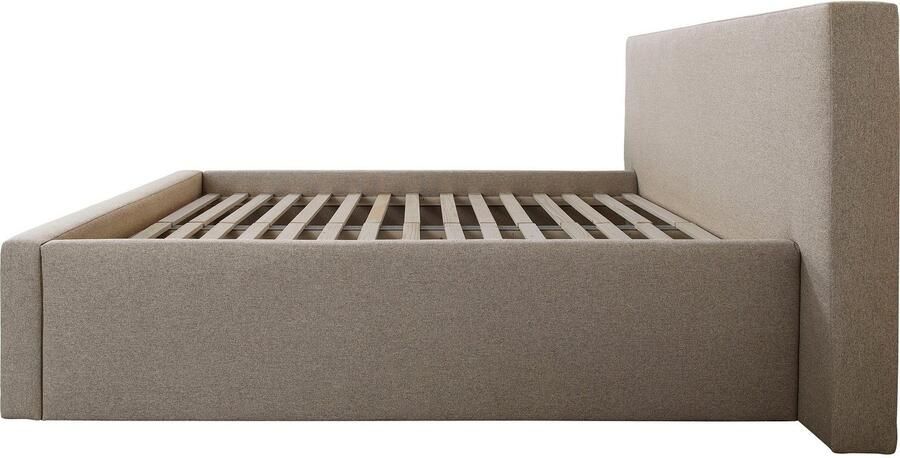 INOSIGN Gestoffeerd bed DALINA rechtlijnig hoofdbord in 5 breedten ook in 220 cm lengte - Foto 8