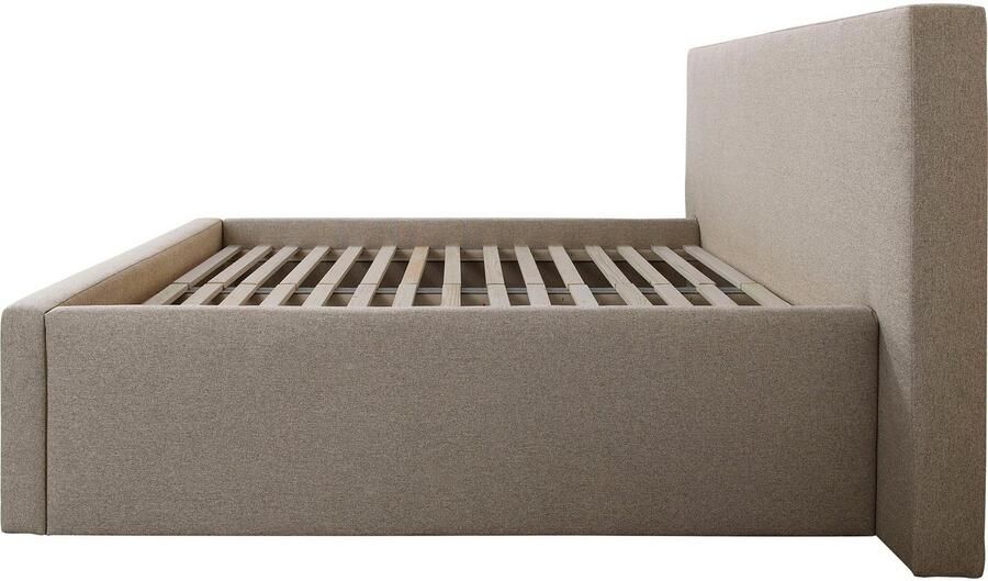INOSIGN Gestoffeerd bed DALINA rechtlijnig hoofdbord in 5 breedten ook in 220 cm lengte - Foto 6