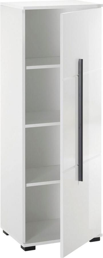 INOSIGN Halfhoge kast Cantara badkamerkast in hoogglans wit kast in modern ontwerp - Foto 9