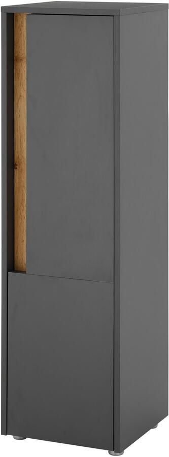 INOSIGN Halfhoge kast CITY GIRON badkamerkast met grepen hoge kast in tijdloos ontwerp - Foto 12