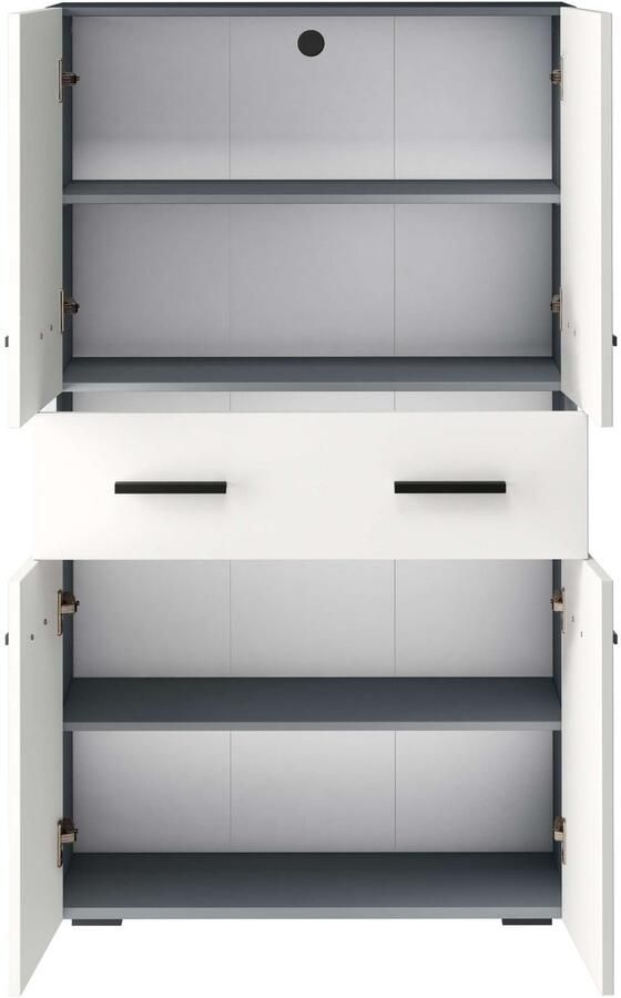 INOSIGN Halfhoge kast Skara met twee verstelbare legplanken - Foto 3