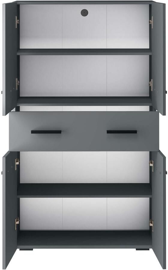 INOSIGN Halfhoge kast Skara met twee verstelbare legplanken - Foto 3