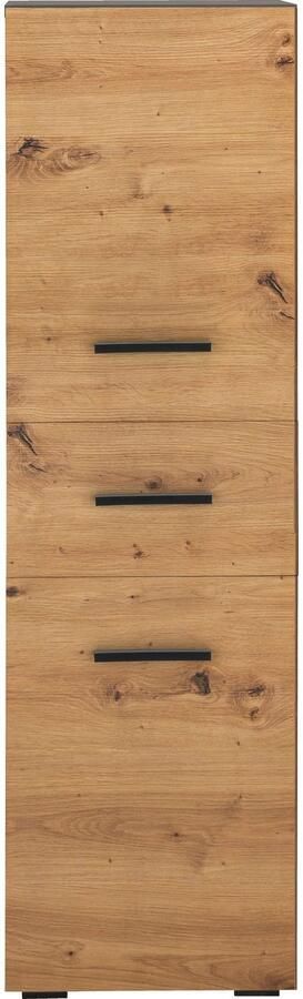 INOSIGN Halfhoge kast Skara verstelbare planken achter elke deur breedte 38 cm hoogte 130 cm - Foto 7