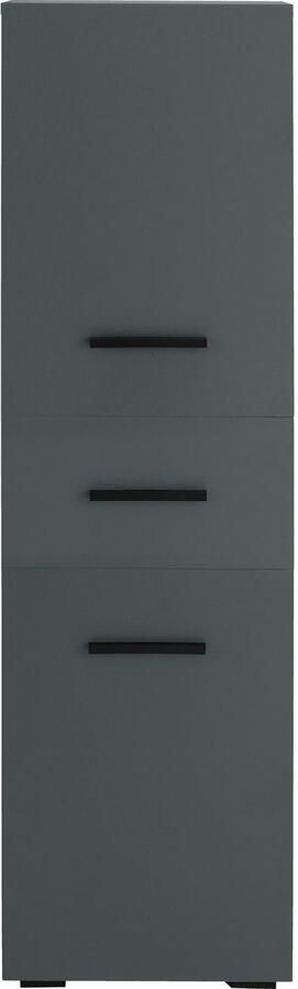 INOSIGN Halfhoge kast Skara verstelbare planken achter elke deur breedte 38 cm hoogte 130 cm - Foto 11