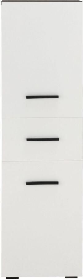 INOSIGN Halfhoge kast Skara verstelbare planken achter elke deur breedte 38 cm hoogte 130 cm - Foto 11