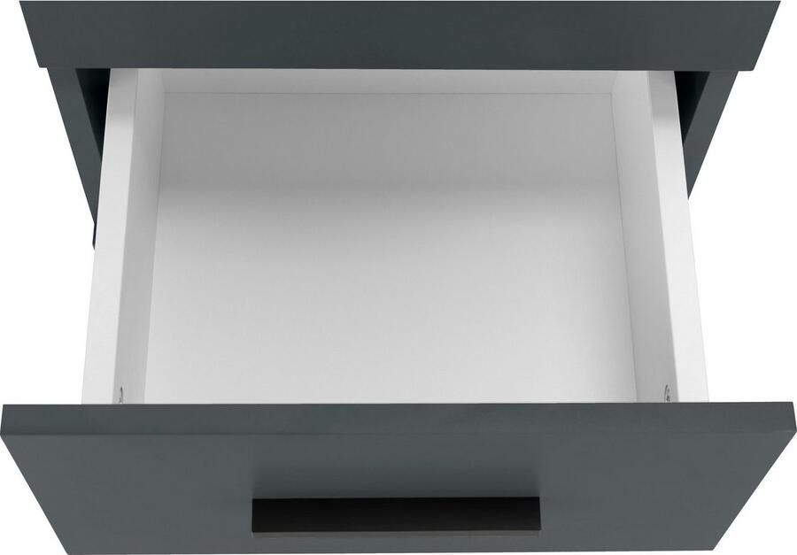 INOSIGN Halfhoge kast Skara verstelbare planken achter elke deur breedte 38 cm hoogte 130 cm - Foto 6