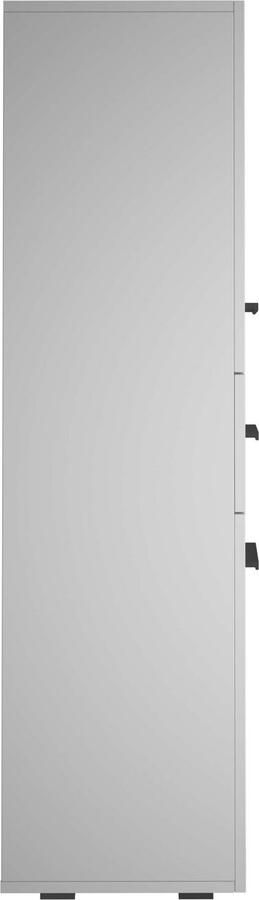 INOSIGN Halfhoge kast Skara verstelbare planken achter elke deur breedte 38 cm hoogte 130 cm - Foto 6