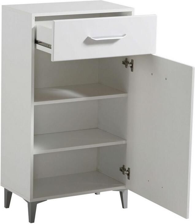 INOSIGN Halmeubelset Como (set 5-st) incl. 2 kasten zitbank garderobe paneel en spiegel (complete set 5-delig) - Foto 3