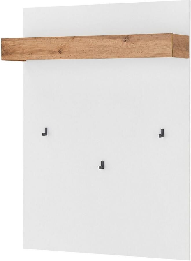 INOSIGN Halmeubelset GIRON CiTY moderne garderobe complete set met veel opbergruimte bevat commode spiegel paneel & schoenenbank + zitkussen 190 cm breed (complete set 4-delig) - Foto 11