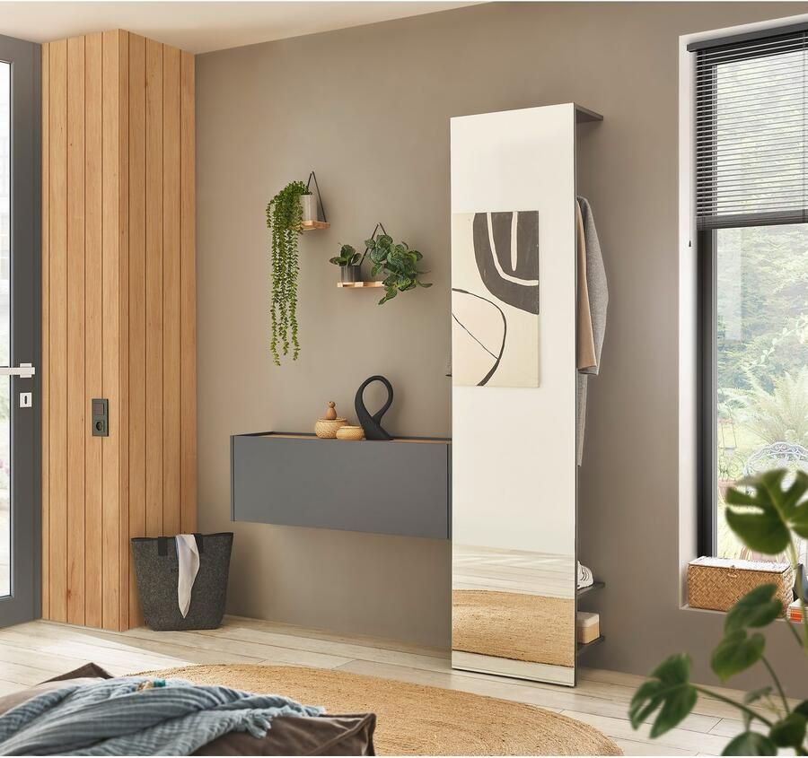 INOSIGN Halmeubelset GIRON CiTY moderne garderobe complete set met veel opbergruimte (complete set 2-delig)