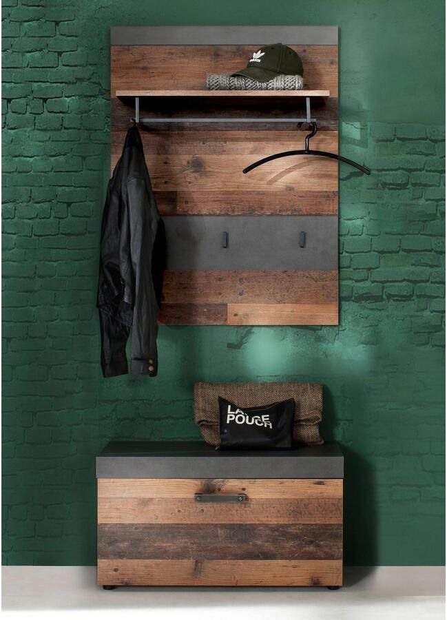 INOSIGN Halmeubelset Ilana moderne industriële stijl (set 2-delig) - Foto 4