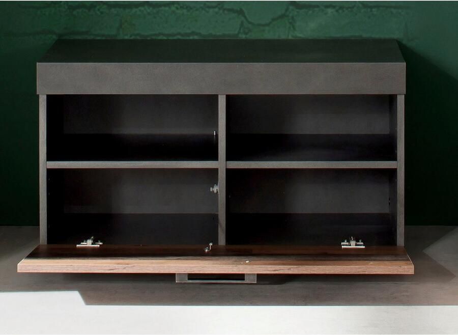 INOSIGN Halmeubelset Ilana moderne industriële stijl (set 5-delig)